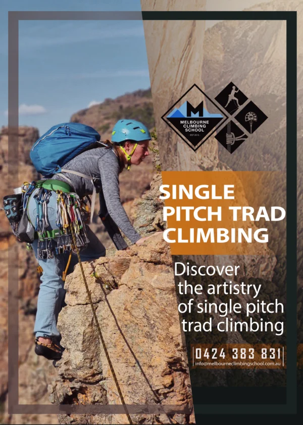 Single Pitch Trad course