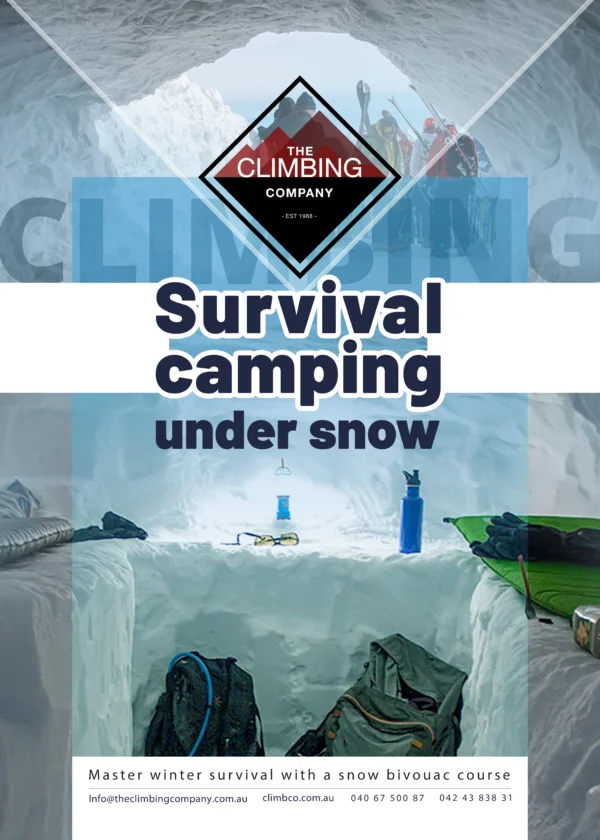 Survival Camping under Snow